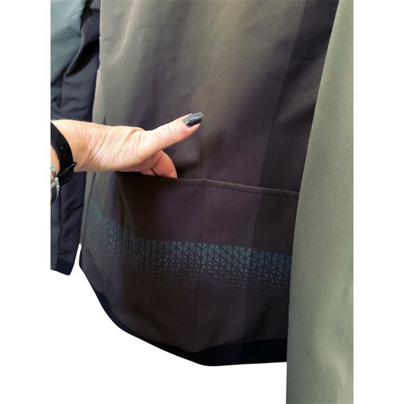 Oakley Mens Dark Green Brush Full Zip Elements RC Thermal Jacket Sz M New - Picture 5 of 10